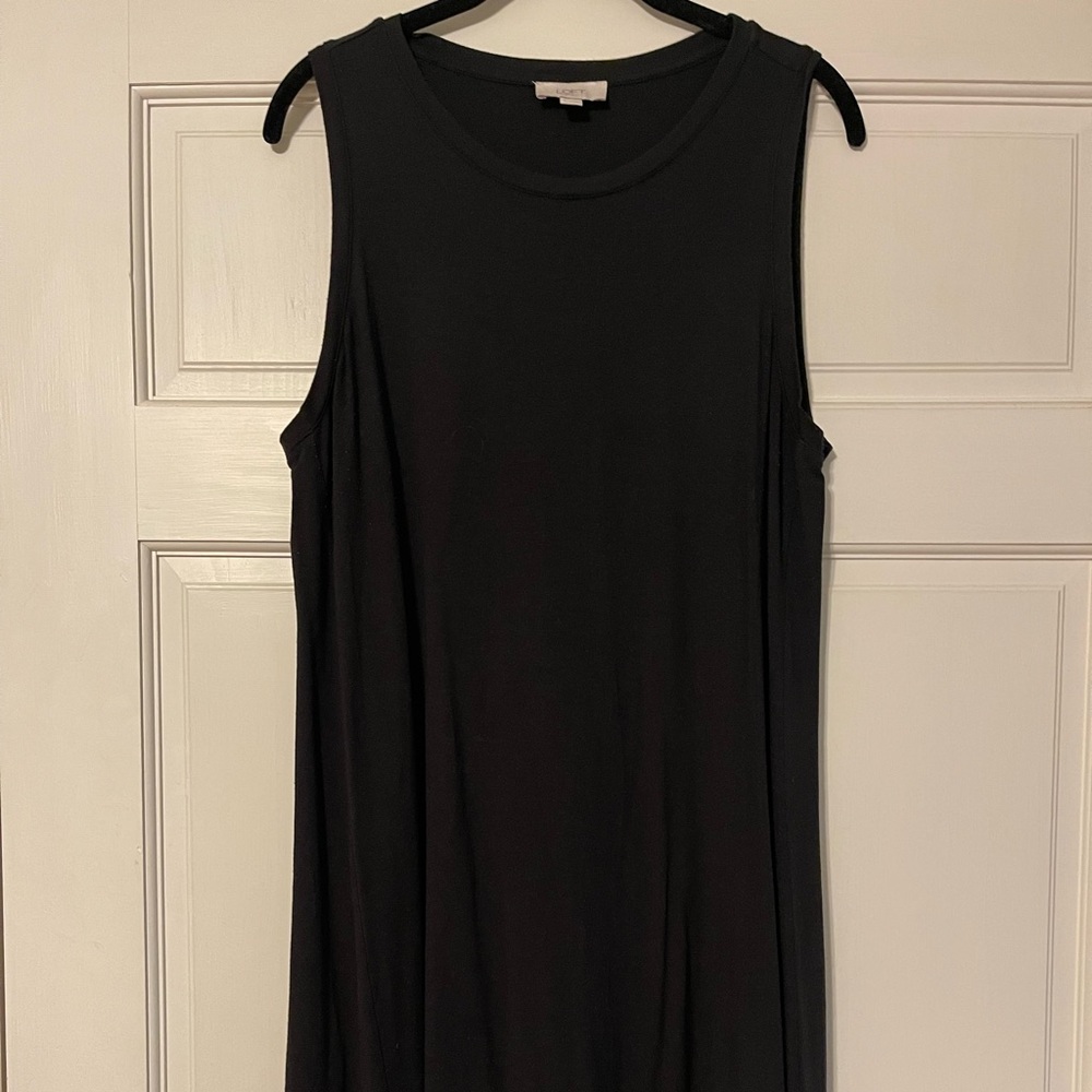 Loft Black Shift Dress